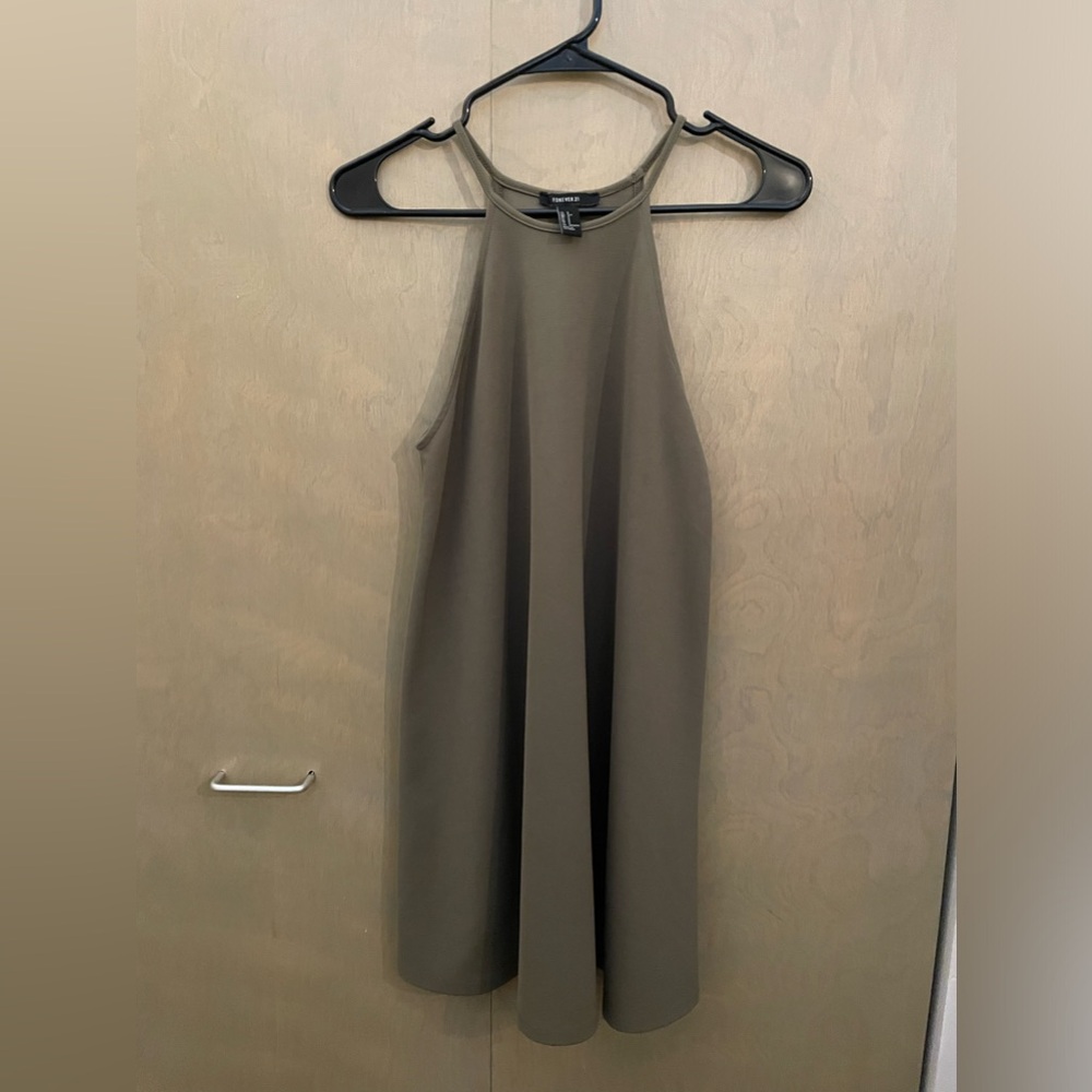 Forever21 Olive Mini Dress